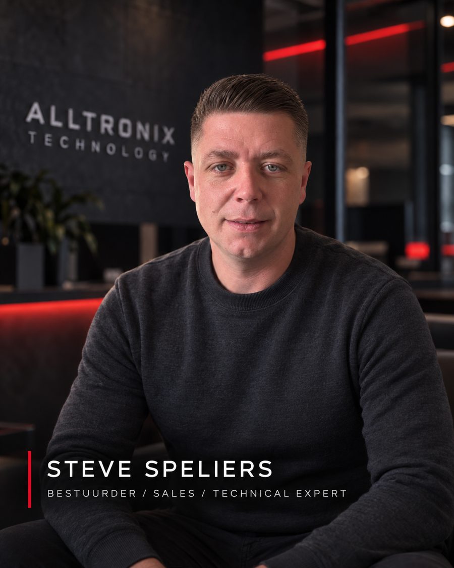 Portret van Steve Speliers, Bestuurder · Sales · Technical Expert.
