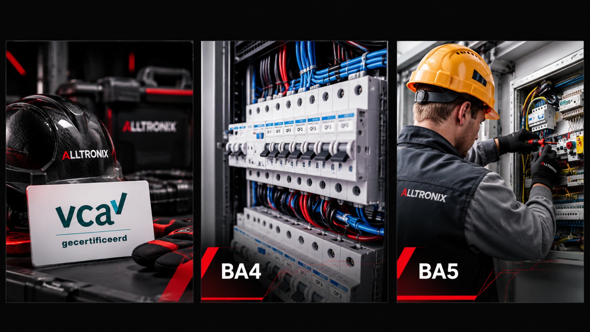 Veiligheid en elektrotechniek bij Alltronix Technology: VCA, BA4 en BA5